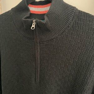 Robert Graham 1/4 zip sweater XL